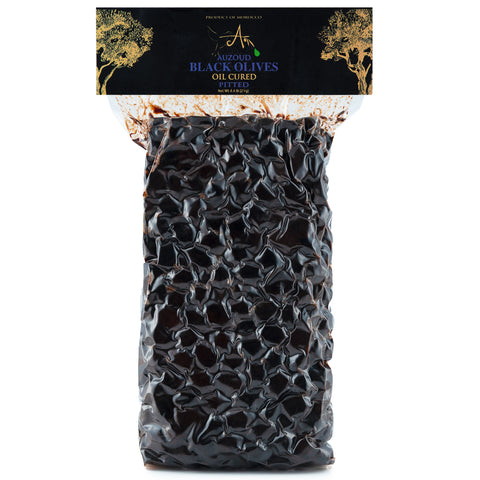Auzoud All-Natural Black Olives, Pitted, 2kg