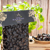 Auzoud All-Natural Black Olives, Whole, 2kg